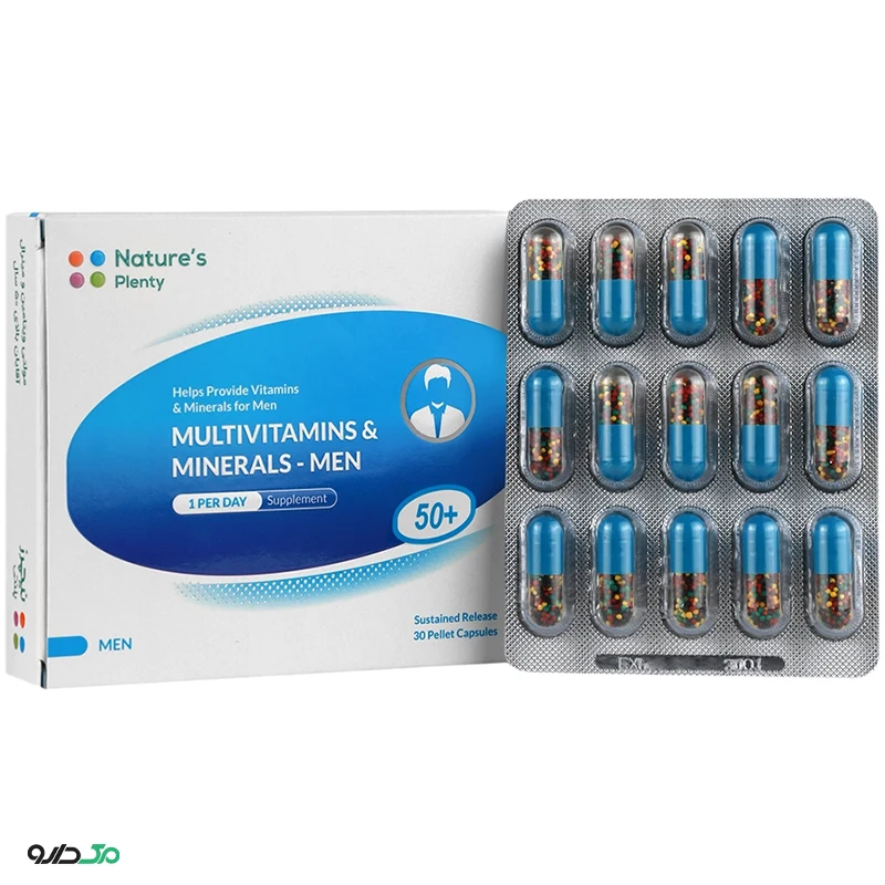 مولتی ویتامین و مینرال آقایان +50 نیچر پلنتی